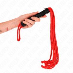 Comprar KINK - LÁTIGO DE CUERDA ROJO 56 CM al mejor precio - Envíos Discretos