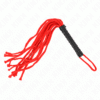 Comprar KINK - LÁTIGO DE CUERDA ROJO 56 CM al mejor precio - Envíos Discretos