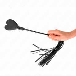 Comprar KINK - LÁTIGO DE GAMA CON PALETA CORAZÓN 35 CM al mejor precio - Envíos Discretos