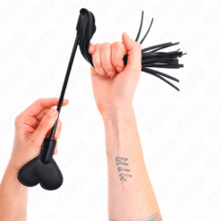 Comprar KINK - LÁTIGO DE GAMA CON PALETA CORAZÓN 35 CM al mejor precio - Envíos Discretos