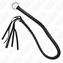 Comprar KINK - LÁTIGO DE SERPIENTE CON ANILLO DE MANO NEGRO 65 CM al mejor precio - Envíos Discretos