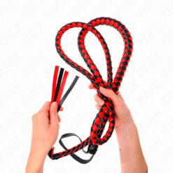 Comprar KINK - LÁTIGO DE SERPIENTE LARGO ROJO 210 CM al mejor precio - Envíos Discretos