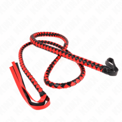 Comprar KINK - LÁTIGO DE SERPIENTE LARGO ROJO 210 CM al mejor precio - Envíos Discretos
