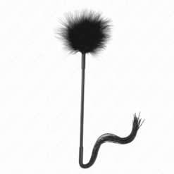 Comprar KINK - LÁTIGO DE SILICONA CON PLUMAS PARA COSQUILLAS 47 CM al mejor precio - Envíos Discretos