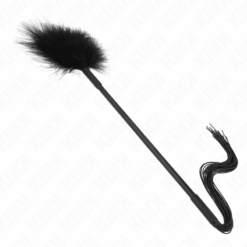 Comprar KINK - LÁTIGO DE SILICONA CON PLUMAS PARA COSQUILLAS 47 CM al mejor precio - Envíos Discretos