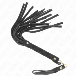 Comprar KINK - LÁTIGO MINI PIEL DE ANTE NEGRO 30 CM al mejor precio - Envíos Discretos