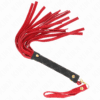 Comprar KINK - LÁTIGO MINI PIEL DE ANTE ROJO 30 CM al mejor precio - Envíos Discretos