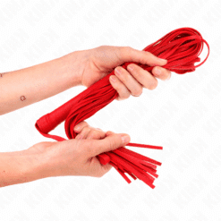 Comprar KINK - LÁTIGO PVC BLANDO ROJO 70 CM al mejor precio - Envíos Discretos