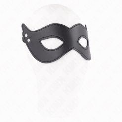 Comprar KINK - MÁSCARA DE POLIPIEL CON REMACHES MODELO 1 26 x 8 CM al mejor precio - Envíos Discretos