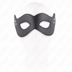Comprar KINK - MÁSCARA DE POLIPIEL CON REMACHES MODELO 1 26 x 8 CM al mejor precio - Envíos Discretos