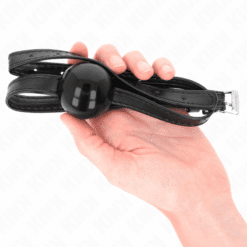 Comprar KINK - MORDAZA DE BOLA 4 CM CON CORREA SIMPLICITY PEQUEÑA al mejor precio - Envíos Discretos