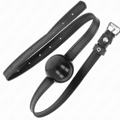Comprar KINK - MORDAZA DE BOLA 4 CM CON CORREA SIMPLICITY PEQUEÑA al mejor precio - Envíos Discretos