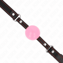 Comprar KINK - MORDAZA DE BOLA 4 CM DE ORO ROSA 60 x 2 CM al mejor precio - Envíos Discretos