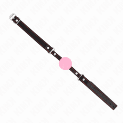 Comprar KINK - MORDAZA DE BOLA 4 CM DE ORO ROSA 60 x 2 CM al mejor precio - Envíos Discretos