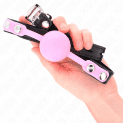 Comprar KINK - MORDAZA DE BOLA 4 CM DE SILICONA LUMINOSA 60 x 2 CM al mejor precio - Envíos Discretos