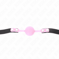 Comprar KINK - MORDAZA DE BOLA 4 CM DE SILICONA LUMINOSA 60 x 2 CM al mejor precio - Envíos Discretos