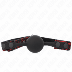 Comprar KINK - MORDAZA DE BOLA 4 CM DE SILICONA SCANDAL MODELO 1 65 x 2 CM al mejor precio - Envíos Discretos