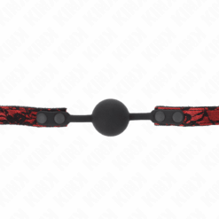 Comprar KINK - MORDAZA DE BOLA 4 CM DE SILICONA SCANDAL MODELO 1 65 x 2 CM al mejor precio - Envíos Discretos
