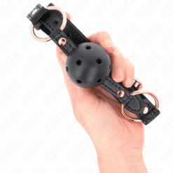 Comprar KINK - MORDAZA DE BOLA 4 CM DE TPE PREMIUM 60 x 2 CM al mejor precio - Envíos Discretos