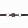 Comprar KINK - MORDAZA DE BOLA 4 CM DE TPE PREMIUM 60 x 2 CM al mejor precio - Envíos Discretos