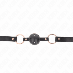 Comprar KINK - MORDAZA DE BOLA 4 CM DE TPE PREMIUM 60 x 2 CM al mejor precio - Envíos Discretos