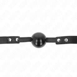 Comprar KINK - MORDAZA DE BOLA 4 CM SUAVE DE TPE MODELO 3 60 x 2 CM AJUSTABLE 37-52 CM al mejor precio - Envíos Discretos