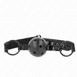 Comprar KINK - MORDAZA DE BOLA 4.5 CM CON PATRÓN DE DIAMANTE MODELO 3 64.5 CM AJUSTABLE 42- 60 CM al mejor precio - Envíos Discretos