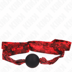 Comprar KINK - MORDAZA DE BOLA 4.5 CM DE SILICONA SCANDAL MODELO 2 146 x 4 CM al mejor precio - Envíos Discretos
