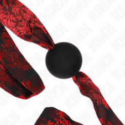 Comprar KINK - MORDAZA DE BOLA 4.5 CM DE SILICONA SCANDAL MODELO 2 146 x 4 CM al mejor precio - Envíos Discretos