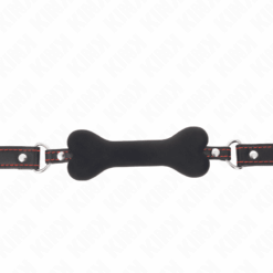 Comprar KINK - MORDAZA DE HUESO 12 CM NEGRO 63 x 2 CM al mejor precio - Envíos Discretos