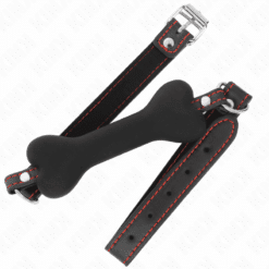 Comprar KINK - MORDAZA DE HUESO 12 CM NEGRO 63 x 2 CM al mejor precio - Envíos Discretos