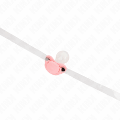 Comprar KINK - MORDAZA FORMA CHUPETE 5.5 x 4 CM ROSA AJUSTABLE 43-60 CM al mejor precio - Envíos Discretos