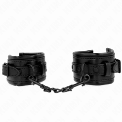 Comprar KINK - MUÑEQUERAS AJUSTABLE NEGRO 20-30 CM X 6 CM al mejor precio - Envíos Discretos