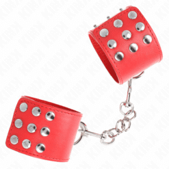 Comprar KINK - MUÑEQUERAS CON CIERRE A PRESIÓN AJUSTABLE ROJO 19-24 CM X 5.5 CM al mejor precio - Envíos Discretos