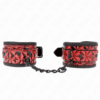 Comprar KINK - MUÑEQUERAS CON PATRÓN DE DIAMANTES ROJO OSCURO AJUSTABLE 17-26 CM X 5.5 CM al mejor precio - Envíos Discretos