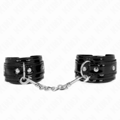 Comprar KINK - MUÑEQUERAS DE NEOPRENO BRILLANTE AJUSTABLE 17-24 CM X 4.5 CM al mejor precio - Envíos Discretos