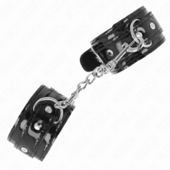 Comprar KINK - MUÑEQUERAS DE NEOPRENO BRILLANTE AJUSTABLE 17-24 CM X 4.5 CM al mejor precio - Envíos Discretos