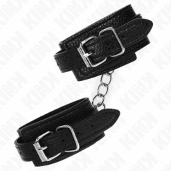 Comprar KINK - MUÑEQUERAS ESTILO SERPIENTE NEGRO AJUSTABLE 20-28 CM X 5.4 CM al mejor precio - Envíos Discretos