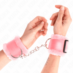 Comprar KINK - MUÑEQUERAS FORRADA ROSA AJUSTABLE 17-31 CM X 7 CM al mejor precio - Envíos Discretos