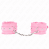 Comprar KINK - MUÑEQUERAS FORRADAS PREMIUM ROSA CON CORREA ROSA AJUSTABLE 17-29 CM X 6 CM al mejor precio - Envíos Discretos