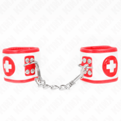 Comprar KINK - MUÑEQUERAS MINI ENFERMERA AJUSTABLE 18-23 CM X 5 CM al mejor precio - Envíos Discretos
