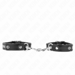 Comprar KINK - MUÑEQUERAS MINI NEGRO CON TACHUELAS AJUSTABLE 16-22 CM X 2 CM al mejor precio - Envíos Discretos