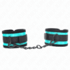 Comprar KINK - MUÑEQUERAS NEGRO-AZUL AJUSTABLE 18-32 CM X 5 CM al mejor precio - Envíos Discretos