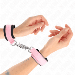 Comprar KINK - MUÑEQUERAS NEOPRENO AJUSTABLE ROSA AJUSTABLE 22-34 CM al mejor precio - Envíos Discretos