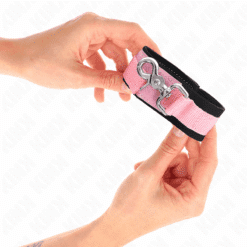 Comprar KINK - MUÑEQUERAS NEOPRENO AJUSTABLE ROSA AJUSTABLE 22-34 CM al mejor precio - Envíos Discretos