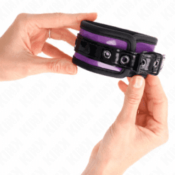 Comprar KINK - MUÑEQUERAS NEOPRENO LILA AJUSTABLE 21-28 CM X 5 CM al mejor precio - Envíos Discretos