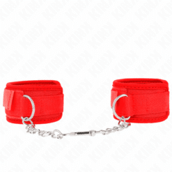 Comprar KINK - MUÑEQUERAS NEOPRENO ROJO 42 X 5 CM al mejor precio - Envíos Discretos