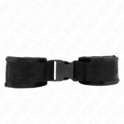Comprar KINK - MUÑEQUERAS NYLON NEGRO MODELO 1 AJUSTABLE 25-35 CM X 6 CM al mejor precio - Envíos Discretos
