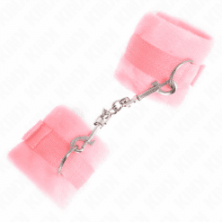 Comprar KINK - MUÑEQUERAS PARA PRINCIPIANTES ROSA 30 X 7 CM al mejor precio - Envíos Discretos