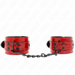 Comprar KINK - MUÑEQUERAS ROJO OSCURO 23 X 5 CM al mejor precio - Envíos Discretos